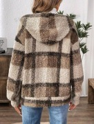 Kurtka damska  ze wzorem.