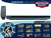 Odtwarzacz DVD Samsung DVD-C550 pilot DivX MP3 USB avi muzyka i filmy
