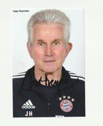 Jupp Heynckes autograf