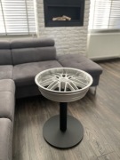 Stolik kawowy loft z felgi 19 cali