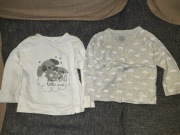 Komplet 2 bluzeczek w rozmiarze 74