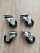 Kółka kółko meblowe obrotowe 4 szt. fi 50 mm h 68 mm