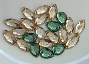 Dżety do przyszycia Mix  22szt