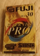 NOWA KASETA DO KAMER SVHS-C FUJI DUBLE COATING ! IDEALNA JAKOSC NAJLEPSZA !