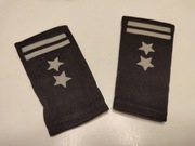 PAGONY LWP STARE CZARNE  podpułkownik