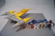 Lego Star Wars 7877 Naboo Starfighter figurki