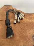 Przejściówka Matrox YXMIO/AUD/CBL CABLE DB25 Mal1 to 4 XLR Male 2 XLR Femal