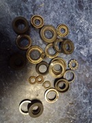 Pozostałości po starych motocyklach