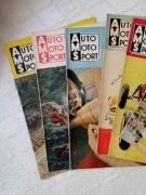 Auto Moto Sport miesięczniki z roku 1957 i 1958