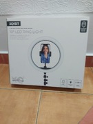 Lampa pierścieniowa LED - Ring Light 10" XQisit + statyw i akcesoria