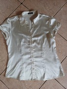 Bardzo ładna bluzeczka z krótkim rękawem w kolorze ecru firmy Jake,s