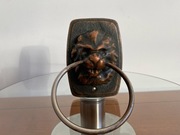 Stara Gałka do Drzwi Uchwyt Lew ZSRR Prl