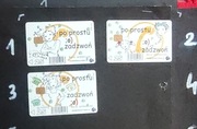 KARTA CZIPOWA / ZESTAW  DO WYBORU  / błyszczące /     POLECAM 