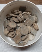 Ołowiane plomby towarowe 41 sztuk