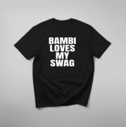 Bambi Loves My Swag Koszulka Koncertowa Merch Nowa Unisex M