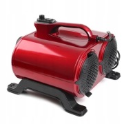 Suszarka dla zwierząt Shernbao Typhoon Red Dryer 3000W z dwoma silnikami