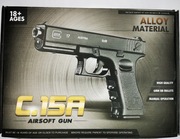 Glocck 17 pistolet replika ASG metal 