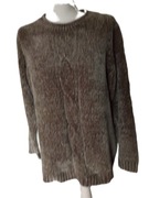 Dressin luźny sweter damski brąz r 46