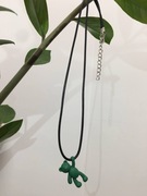 Naszyjnik Wisiorek na szyję Niedźwiedź metalowy