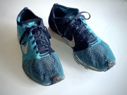 Nike Flyknit Racer Chlorine Blue 45.5 kolekcjoner buty meskie do biegania