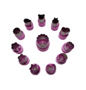 Wykrawacze wykrojniki do owoców i warzyw zestaw