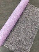 Fioletowa koronka siatka bieżnik krawiectwo szycie decoupage rękodzieło