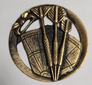 Medal sportowy – rzutki / darts