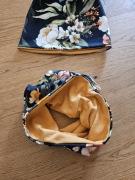 Czapka, komin zestaw kwiaty komplet 5 lat 