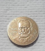 Francja FRF 10 franków francs 1985 KM#956 100 rocznica Śmierć Victora Hugo