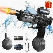 Elektryczny Pistolet na Wodę LED SPLASHI Automatyczny Water Gun 8m Zasięgu