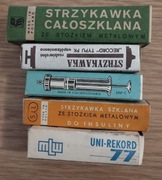 Strzykawka kolekcjonerska PRL zestaw 