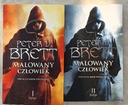 MALOWANY CZŁOWIEK - PETER BRETT - 2 CZĘŚCI -  KSIĘGA 1, KSIĘGA 2