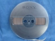 Taśma magnetofonowa szpulowa SONY na oryginalnej szpuli 18 (17,8 cm)