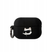 Karl Lagerfeld Silicone NFT Choupette Head 3D - Etui AirPods Pro 2 czarny