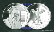 20 Euro 2018 - Niemcy - A - 150 Lat ur. Peter Behrens PP +Prezent  