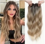 Topper nakładka  na czubek głowy 