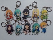 Sword Art Online Anime Brelok Kaychain SAO