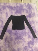 Krótka bluzka czarna 