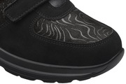 Półbuty WALDLAUFER 807301 310 M Sarah-Soft Czarne na rzepy rozm. 8