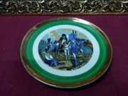 Ozdobny talerz porcelanowy Gien 19cm