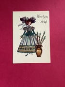 DANUTA IMIELSKA-GEBETHNER - POCZTÓWKA - „WIELKANOC” - 1969 rok