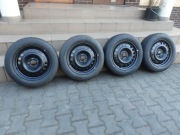 Koła Całoroczne Opel i inne 185/60/15 4x100 opony KLEBER jak nowe 2025r**