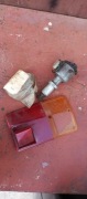 Klosz lampy, aparat zapłonowy wyłącznik zapłonu fiat 126p zestaw maluch