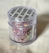 Pyłek do paznokci różowy hair nails ozdobny glitter