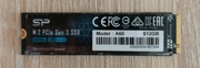 Dysk SSD M.2 NVMe Silicon Power A60 512 GB GWARANCJA