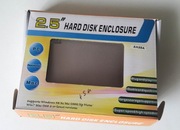 Hard disk enclosure 2,5" SATA. Obudowa zewnętrzna na dysk.