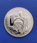 Medal JP II Pielgrzymka do Polski 2008r. Srebro #146