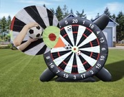 Piłkarski Dart dmuchany 3x3m mega duży - nowy