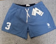 Sprzedam stylowe niebieskie spodenki marki U.S. Polo Assn.