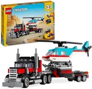 LEGO Creator 31146 Ciężarówka z platformą i helikopterem